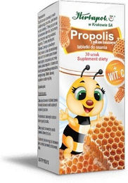 Herbapol Propolis mit Blütenpollen Lutschtabletten 30 Stück – Bild 1 von 1