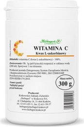 Herbapol Vitamin C Pulver mit L-Ascorbinsäure 300 g – Bild 1 von 1