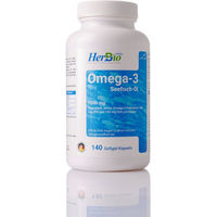 Produktbild von HerbBio Omega-3 Kapseln glutenfrei und laktosefrei