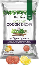 Herbion Naturals Efeublatt-Lutschtabletten mit Thymian und Lakritze Honig-Zitronen-Geschmack glutenfrei ohne Zusatzstoffe – Bild 1 von 2