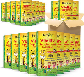 Herbion Naturals Vitality Nahrungsergänzung für Kinder ab 1 Jahr 150 ml Flüssig – Bild 1 von 3