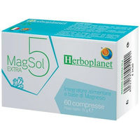 Produktbild von Herboplanet MAGSOL 5 EXTRA Magnesium Komplex Tabletten für Erwachsene und Kinder 60 Stück