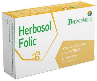 Herbosol Folsäure Tabletten glutenfrei für Schwangere und Stillende 30 Stück – Bild 1 von 1