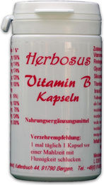Herbosus B-Komplex Kapseln 60 Stück – Bild 1 von 2