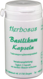 Herbosus Basilikum Kapseln vegan 60 Stück – Bild 1 von 1