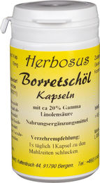 Herbosus Borretschöl Kapseln mit Gamma-Linolensäure 60 Stück – Bild 1 von 1