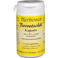 Produktbild von Herbosus Borretschöl Kapseln mit Gamma-Linolensäure 60 Stück