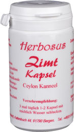Herbosus Ceylon Zimt Kapseln 60 Stück – Bild 1 von 1