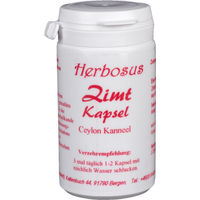 Produktbild von Herbosus Ceylon Zimt Kapseln 60 Stück