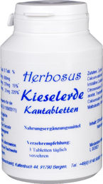 Herbosus Kieselerde Lutschtabletten mit Silizium 120 Stück – Bild 1 von 1