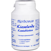 Produktbild von Herbosus Kieselerde Lutschtabletten mit Silizium 120 Stück