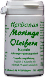 Herbosus Moringa Oleifera Kapseln 60 Stück – Bild 1 von 2