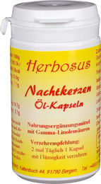 Herbosus Nachtkerzenöl Kapseln 60 Stück – Bild 1 von 1