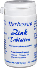 Herbosus Zink Citrat Tabletten 90 mg 90 Stück – Bild 1 von 1