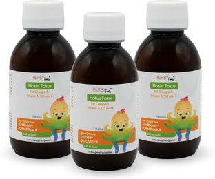 Herby Family Hokus Fokus Saft mit Omega 3 für Kinder 450 ml – Bild 1 von 1