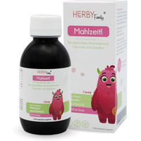 Produktbild von Herby Family Mahlzeit Saft mit Kräuter-Komplex vegan für Kinder