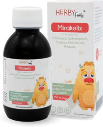 Herby Family Mirakelix Kräuter-Komplex Sirup für Kinder 150 ml – Bild 1 von 2