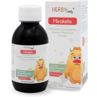 Produktbild von Herby Family Mirakelix Kräuter-Komplex Sirup für Kinder 150 ml