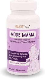 HERBYFAMILY Anti-Stress-Komplex B-Komplex Kapseln vegan für Frauen 60 Stück – Bild 1 von 3