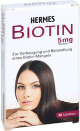 Hermes Biotin 5 mg Tabletten 30 Stück – Bild 1 von 1