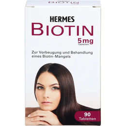 Hermes Biotin 5 mg Tabletten 90 Stück – Bild 1 von 1
