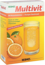 Hermes Multivit Brausetabletten für Erwachsene 60 Stück – Bild 1 von 1