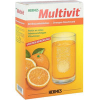 Produktbild von Hermes Multivit Brausetabletten für Erwachsene 60 Stück