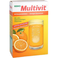 Produktbild von HERMES Multivit Brausetabletten für Erwachsene