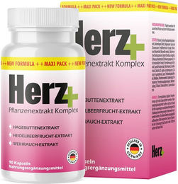 Herzena Herz Plus Kapseln laktosefrei und glutenfrei für Männer und Frauen – Bild 1 von 1