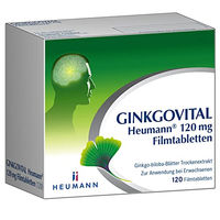 Produktbild von Heumann GINKGOVITAL Ginkgo biloba 120 mg Tabletten