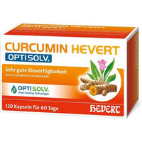 Produktbild von Hevert Curcumin OptiSolv Kapseln vegan 120 Stück