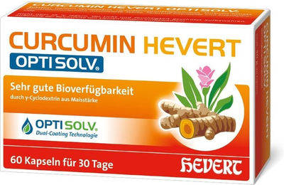 Hevert Curcumin OptiSolv vegane Kapseln 60 Stück – Bild 1 von 4