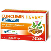 Produktbild von Hevert Curcumin OptiSolv vegane Kapseln 60 Stück