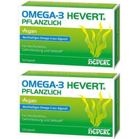 Produktbild von HEVERT Omega-3 pflanzlich Weichkapseln vegan 120 Stück