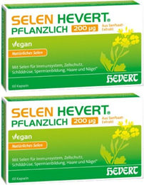 Hevert Selen pflanzlich 200 µg Kapseln 60 Stück – Bild 1 von 1