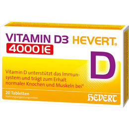 Hevert Vitamin D3 4000 IE Tabletten 20 Stück – Bild 1 von 1