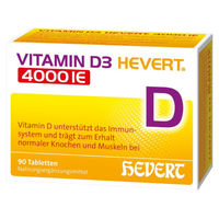 Produktbild von Hevert Vitamin D3 4000 IE Tabletten 90 Stück