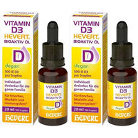 Produktbild von Hevert Vitamin D3 Bioaktiv Öl Tropfen für Kinder Erwachsene und Senioren