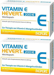 Hevert Vitamin E 200 I.E. Kapseln – Bild 1 von 1