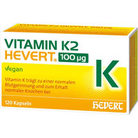 Produktbild von Hevert Vitamin K2 100 µg Kapseln 120 Stück