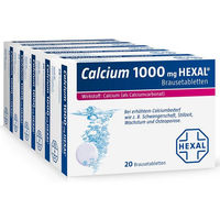 Produktbild von HEXAL Calcium 1000 mg Brausetabletten 100 Stück