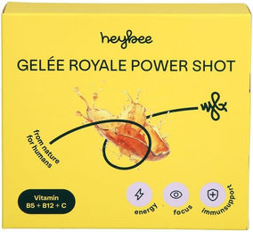 HEYBEE Gelee Royale Power Shot Trinkampullen 120 ml – Bild 1 von 2