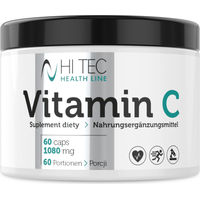 Produktbild von HI TEC HEALTH LINE Vitamin C mit Ascorbinsäure 60 Kapseln