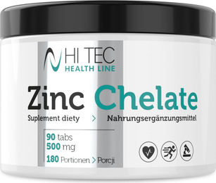 HI TEC HEALTH LINE Zink Chelat Tabletten 90 Stück – Bild 1 von 1