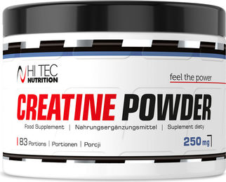 Hi Tec Nutrition Kreatin Monohydrat Pulver mit Vitamin B6 und B12, zuckerfrei, 250 g – Bild 1 von 7