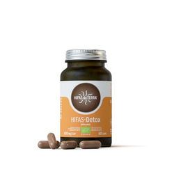 HIFAS DA TERRA Hifas-Detox Vitalpilz-Extrakt mit Maitake und Polyporus sowie Vitamin C, vegane Kapseln, 60 Stück – Bild 1 von 8