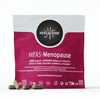 Produktbild von HIFAS DA TERRA HIFAS-Menopause Kräuter-Komplex mit Reishi, Löwenmähne und Cordyceps Pilzextrakten, vegane Kapseln, 60 Stück