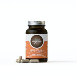 HIFAS DA TERRA HIFAS-Vitality Cordyceps Sinensis Extrakt mit Ginseng und Coenzym Q10 Kapseln vegan 60 Stück – Bild 1 von 7