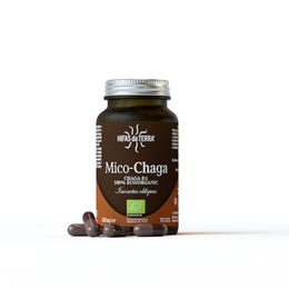 HIFAS DA TERRA Mico-Chaga Chaga Pilz Extrakt Kapseln Hochdosiert 8:1 Vegan 70 Kapseln – Bild 1 von 9