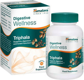 Himalaya Triphala Kräuter-Komplex Tabletten vegan ohne Zusatzstoffe 60 Stück – Bild 1 von 2